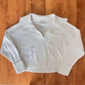 Abercrombie & Fitch Notch Neck Sweater